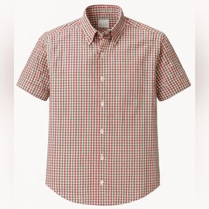 OLD NAVY Slim Fit Plaid Button Down Shirt Size XXL